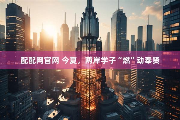 配配網(wǎng)官網(wǎng) 今夏，兩岸學(xué)子“燃”動(dòng)奉賢